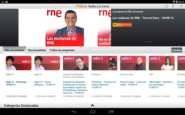 RTVE Play android App screenshot 12