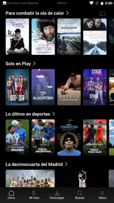 RTVE Play android App screenshot 1