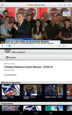 RTVE Play android App screenshot 8